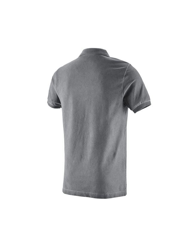 Shirts & Co.: e.s. Polo-Shirt vintage cotton stretch + zement vintage 3