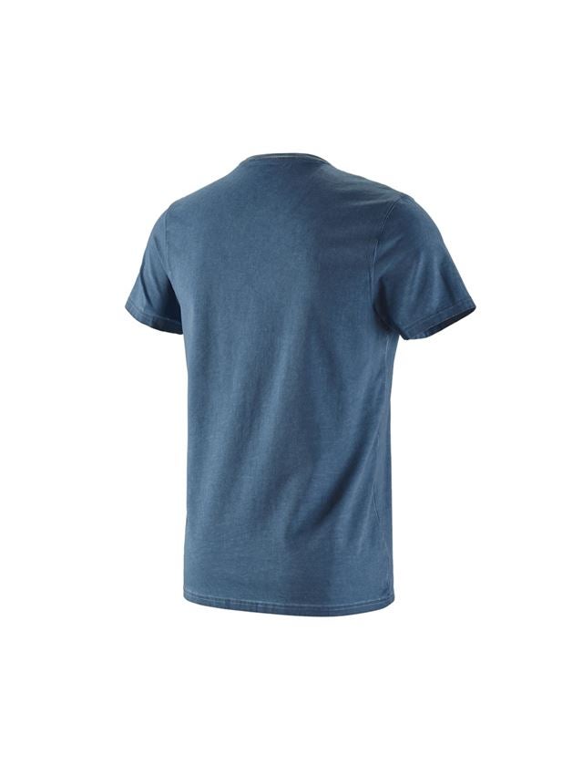 Hauts: e.s. T-Shirt vintage cotton stretch + bleu antique vintage 4