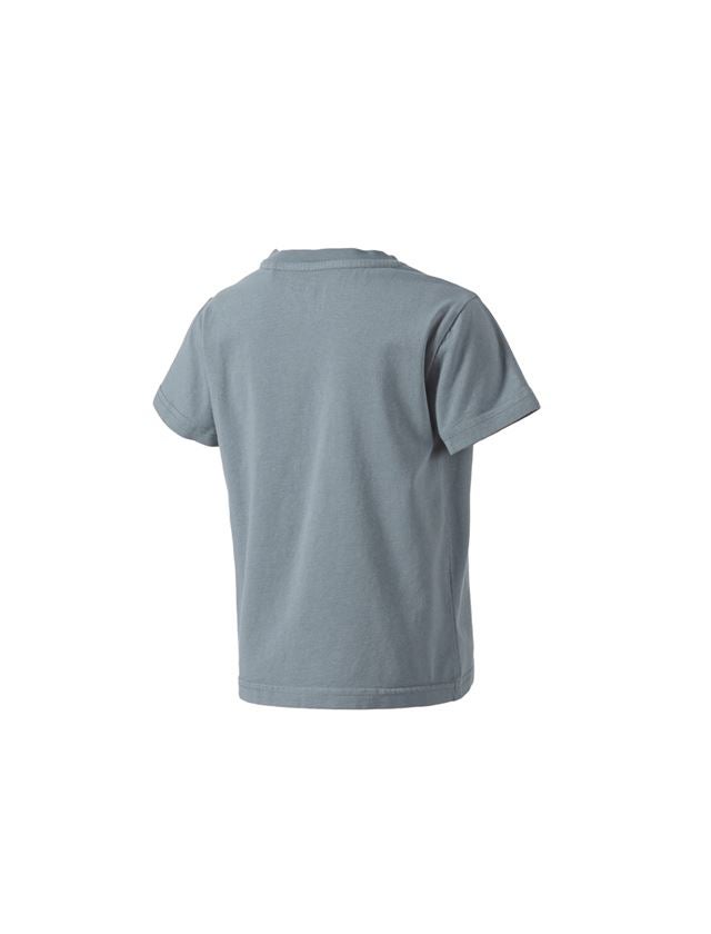 Hauts: T-Shirt e.s.motion ten pure, enfants + bleu fumée vintage 1
