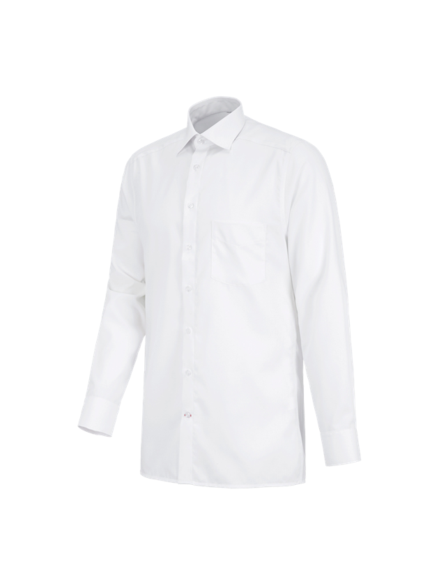 Bovenkleding: Business overhemd e.s.comfort, lange mouw + wit 2
