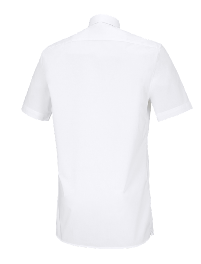Shirts & Co.: e.s. Servicehemd kurzarm + weiß 1