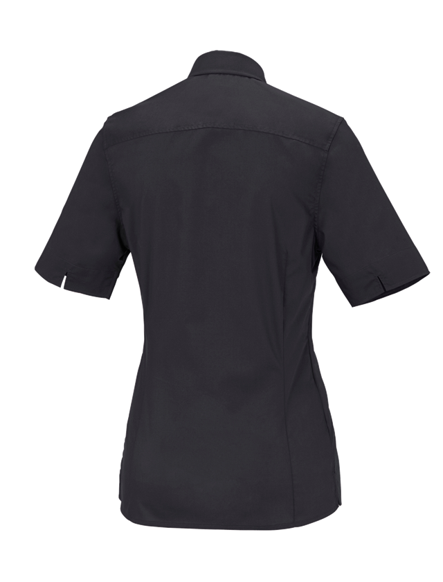 Onderwerpen: Business-blouse e.s.comfort, korte mouw + zwart 1