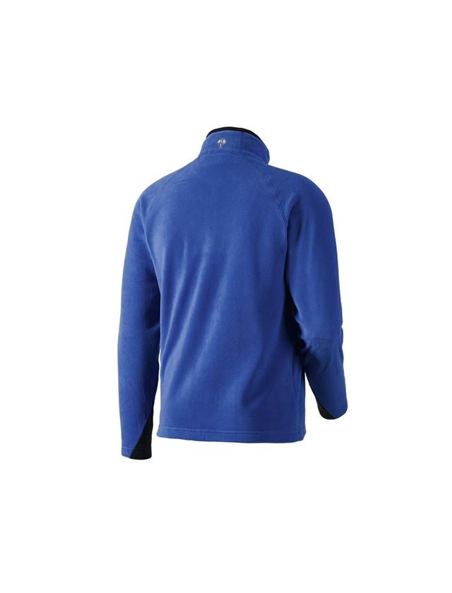 Shirts & Co.: Microfleece Troyer dryplexx® micro + kornblau 1