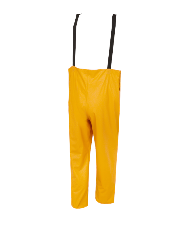 Pantalons de travail: Salopette Flexi-Stretch + jaune 1