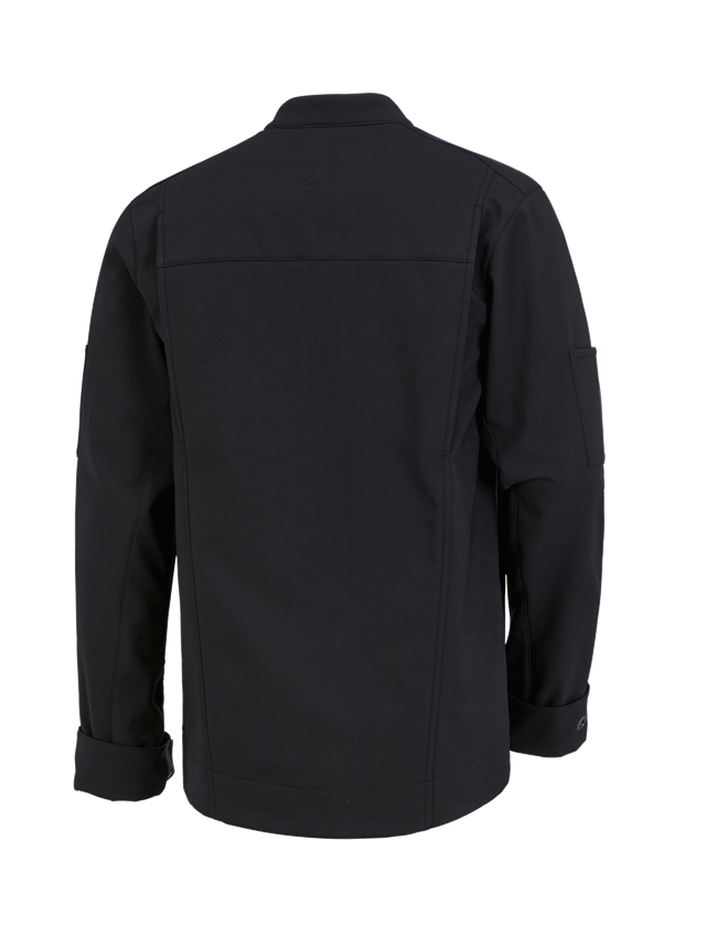 Shirts & Co.: Softshell Jacke e.s.fusion, Herren + schwarz 1