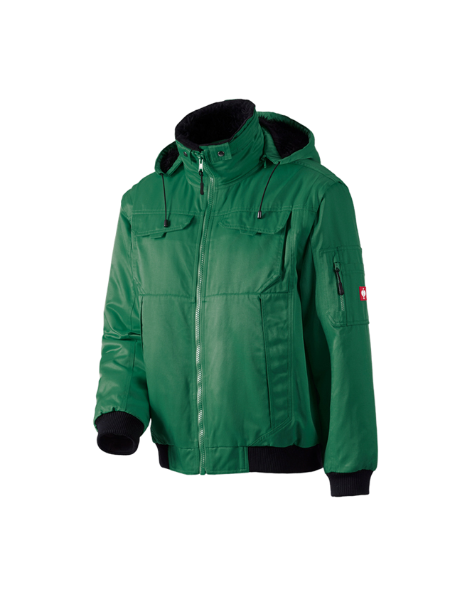 Installateurs / Plombier: Veste d'aviateur Atlanta II + vert 2