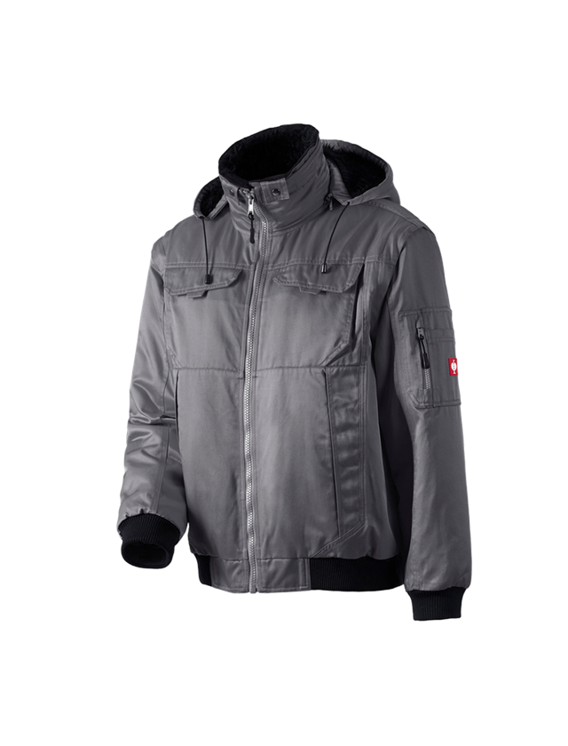 Installateurs / Plombier: Veste d'aviateur Atlanta II + anthracite