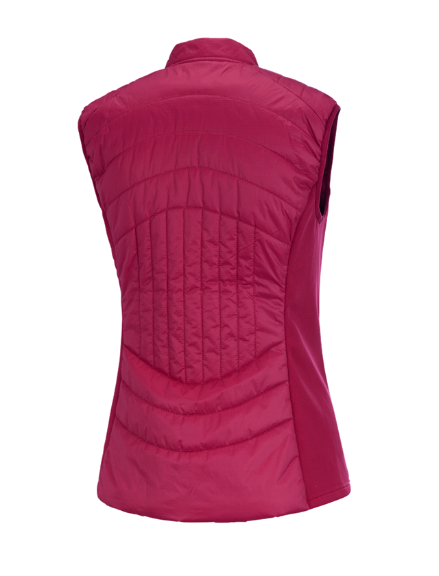 Themen: e.s. Funktions Steppweste thermo stretch, Damen + beere 1