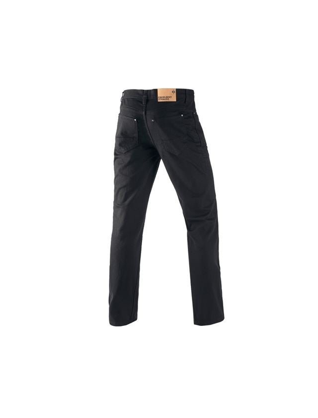 Installateur / Klempner: e.s. 7-Pocket-Jeans + schwarz 1