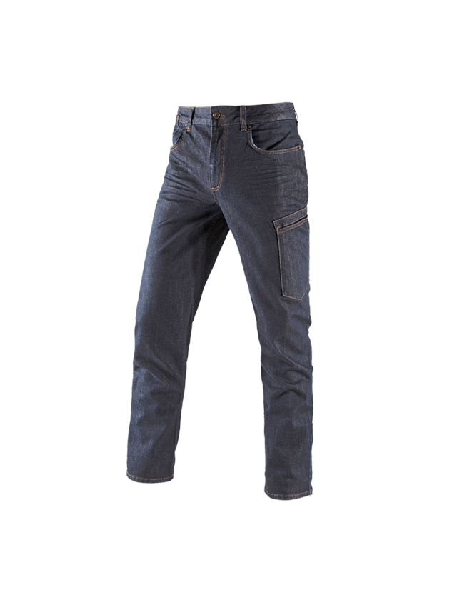 Werkbroeken: e.s. 7-pocket-jeans + darkdenim