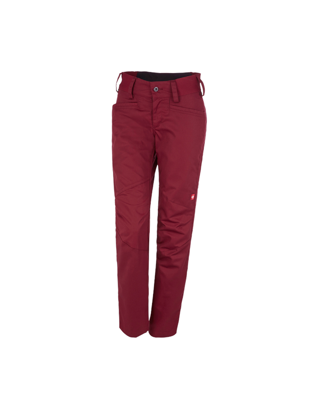 Horti-/ Sylvi-/ Agriculture: e.s. Pantalon de travail base, femmes + rubis
