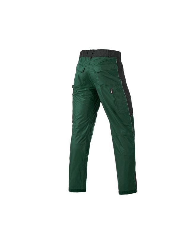 Horti-/ Sylvi-/ Agriculture: Pantalon à taille élastique fonction e.s.prestige + vert/noir 3