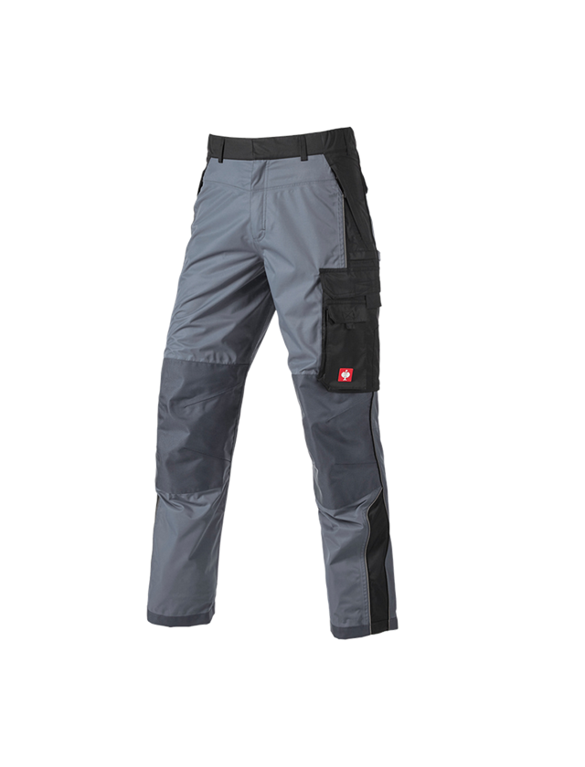 Pantalons de travail: Pantalon à taille élastique fonction e.s.prestige + gris/noir 2