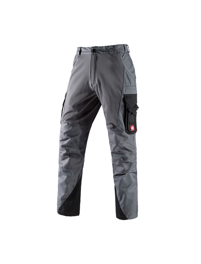 Pantalons de travail: Pantalon cargo e.s. comfort + anthracite/noir 2
