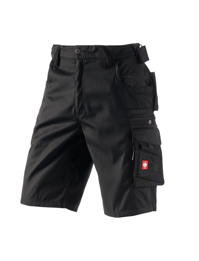 Pantalons de travail: Short e.s.motion + noir 2