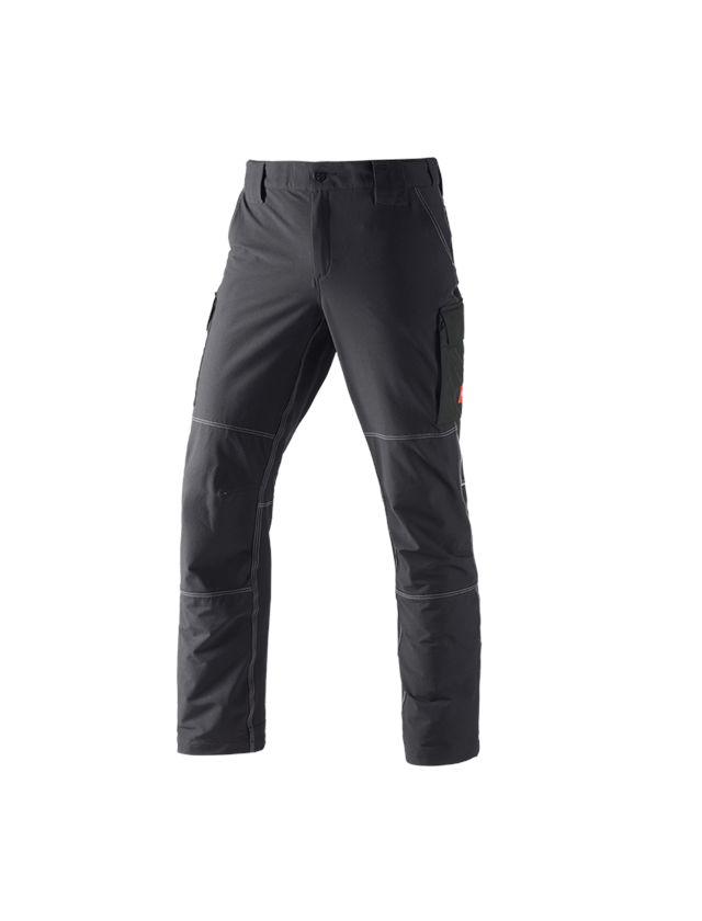 Pantalons de travail: Fonctionnel pantalon cargo d’hiver e.s.dynashield + noir
