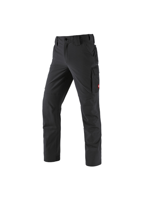 Pantalons de travail: Pantalon cargo fonctionnel e.s.dynashield solid + noir 2
