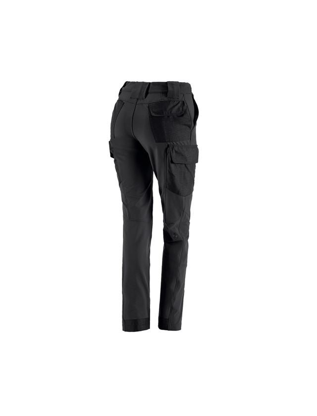 Pantalons de travail: Fon.pantalon cargo d’hiver e.s.dynashield solid,f + noir 1