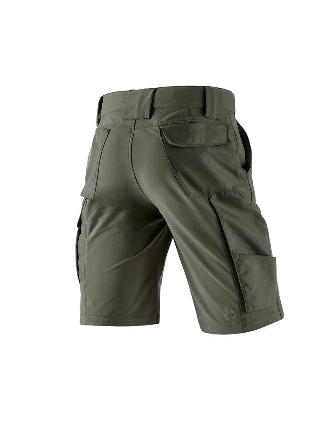 Pantalons de travail: Fonctionnelle short e.s.dynashield solid + thym 3