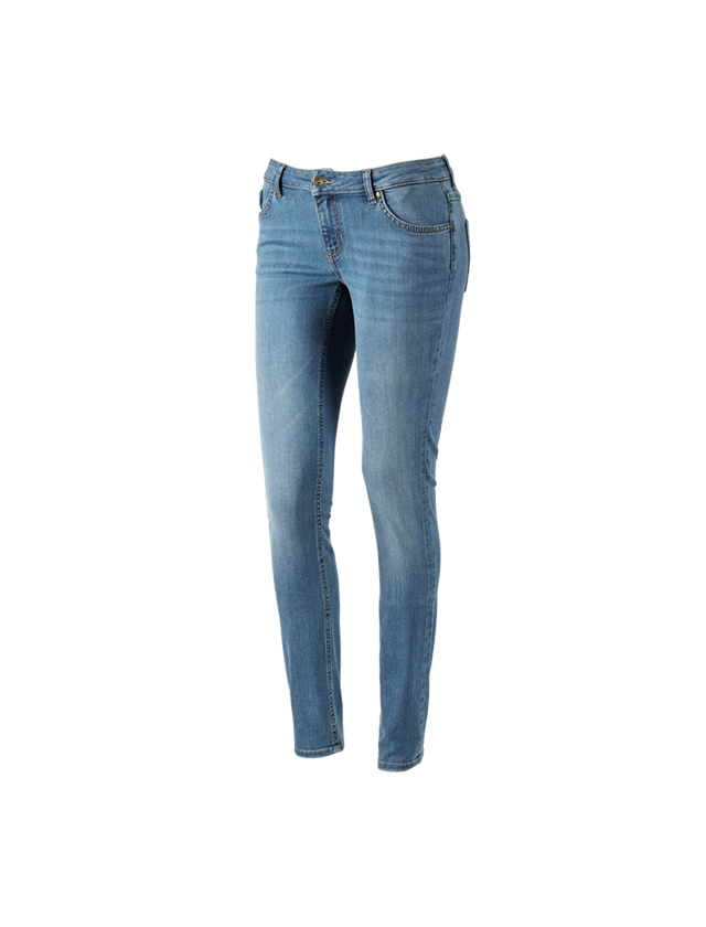 Pantalons de travail: e.s. Jeans stretch à 5 poches, femmes + stonewashed 5