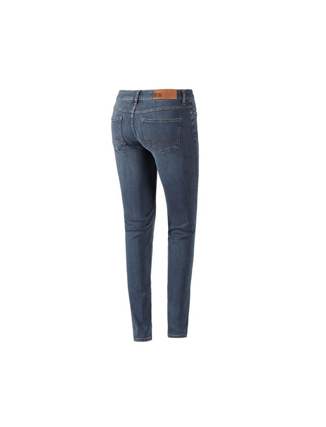 Werkbroeken: e.s. 5-pocket-stretch-jeans, dames + mediumwashed 2