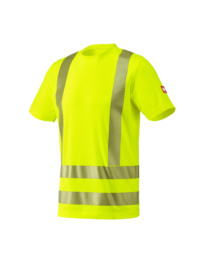 Bovenkleding: e.s. Functionele veiligheids-T-shirt + signaalgeel