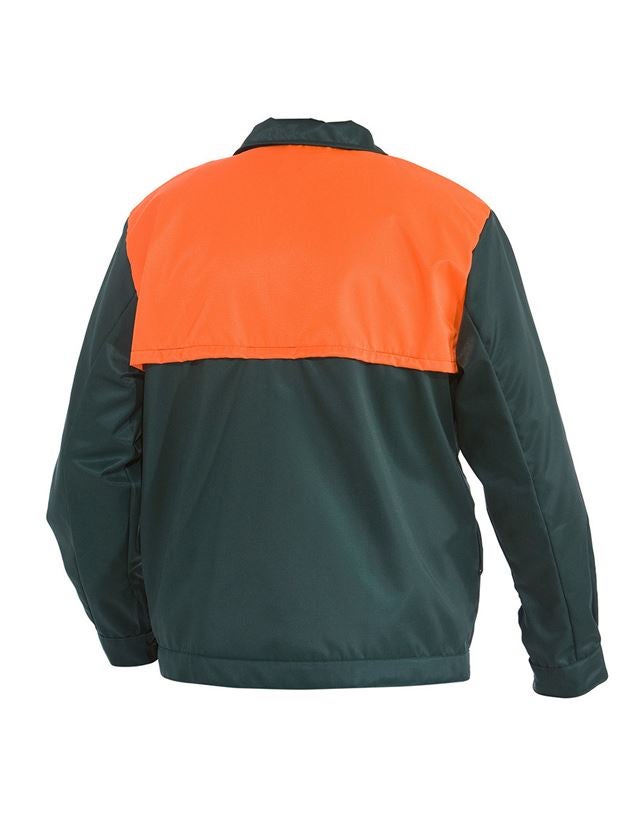 Vestes de travail: Veste de forestier Basic + vert/orange 3