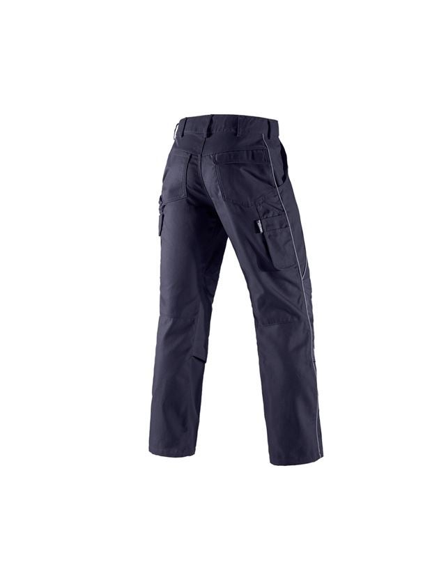 Installateurs / Plombier: Pantalon à taille élastique e.s.prestige + bleu foncé 3