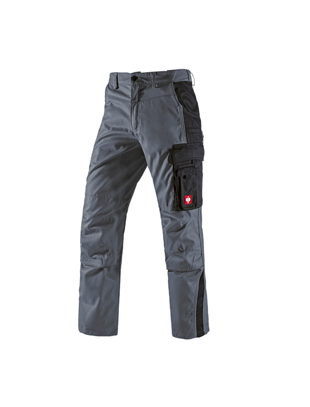 Thèmes: Pantalon à taille élastique e.s.active + gris/noir 2