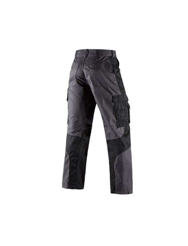 Pantalons de travail: Pantalon à taille élastique e.s. carat + anthracite/noir 3