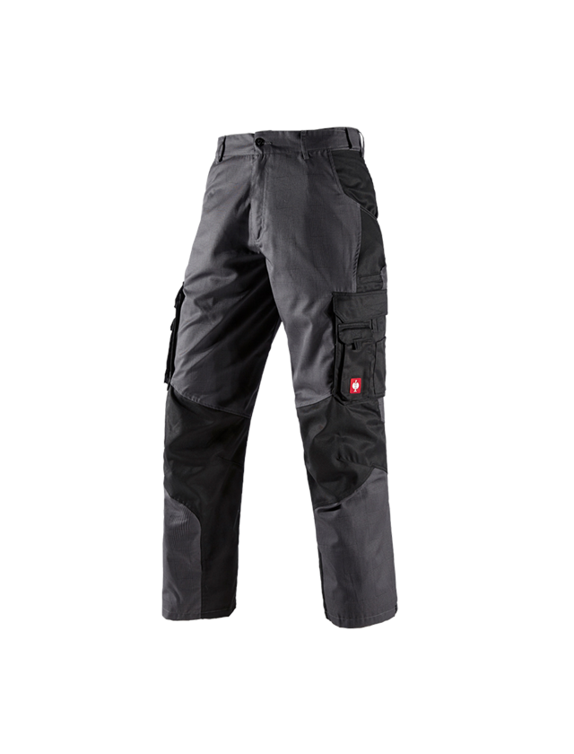 Pantalons de travail: Pantalon à taille élastique e.s. carat + anthracite/noir 2