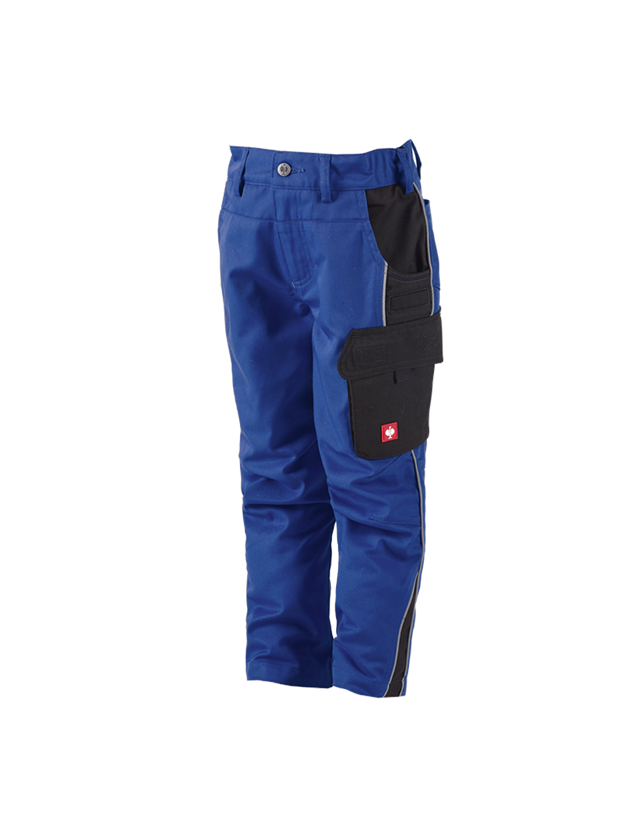 Pantalons: Pantalon à taille élastique enfants e.s.active + bleu royal/noir