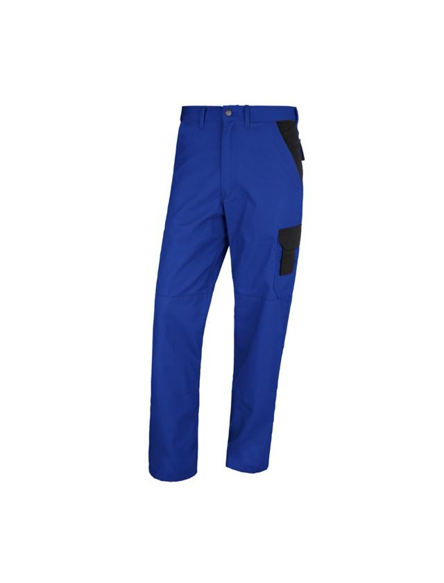 Pantalons de travail: STONEKIT Pantalon à taille élastique Odense + bleu royal/noir