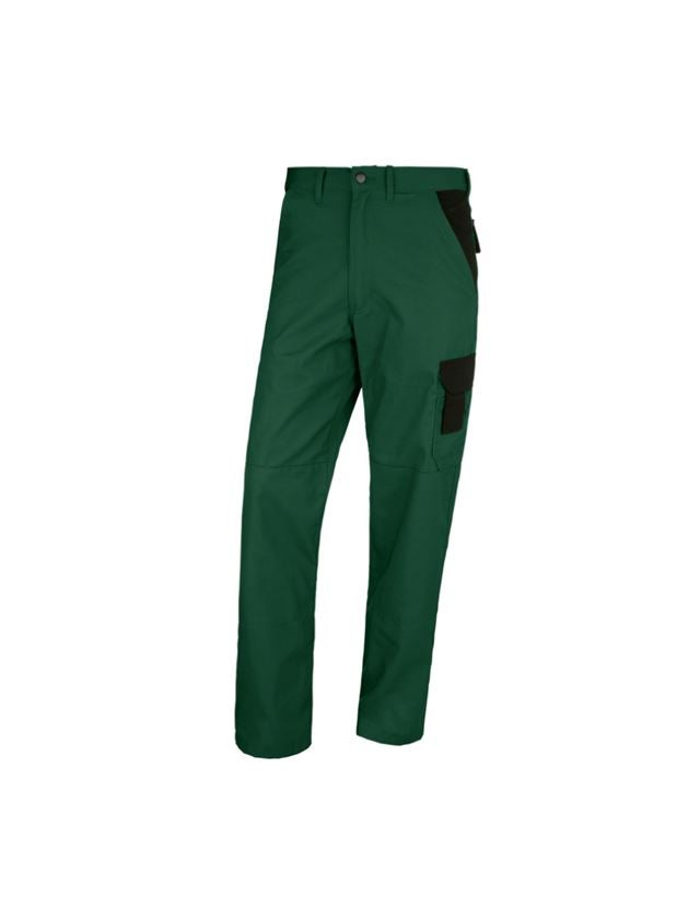 Pantalons de travail: STONEKIT Pantalon à taille élastique Odense + vert/noir