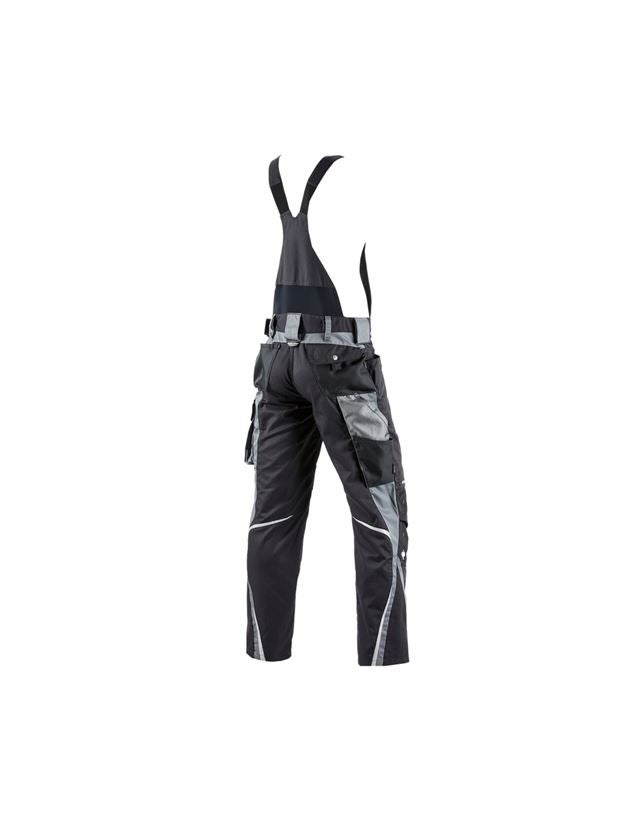 Pantalons de travail: Salopette à taille élastique e.s.motion d´hiver + graphite/ciment 3