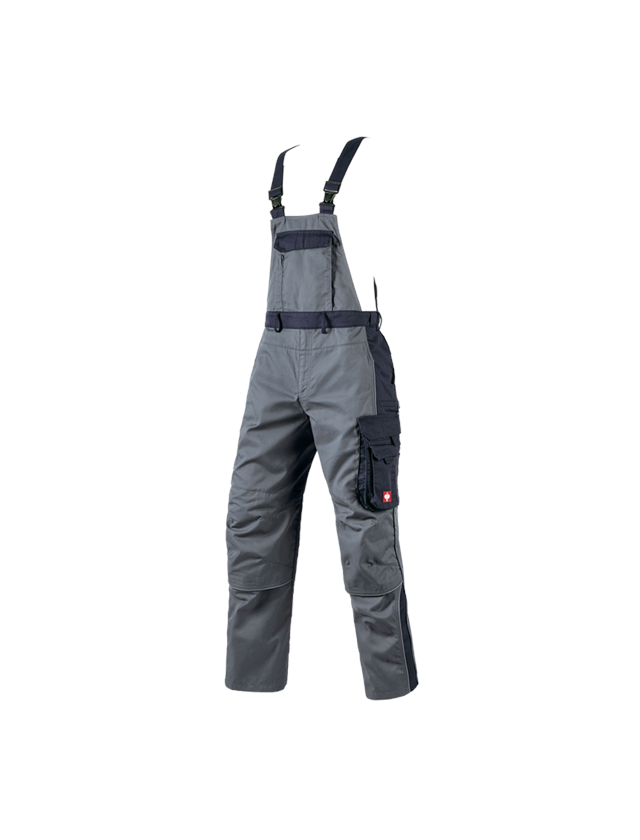 Pantalons de travail: Salopette e.s.active + gris/bleu foncé 2