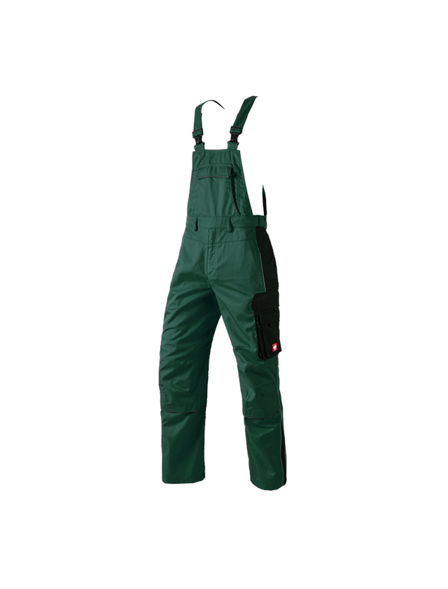 Pantalons de travail: Salopette e.s.active + vert/noir 2