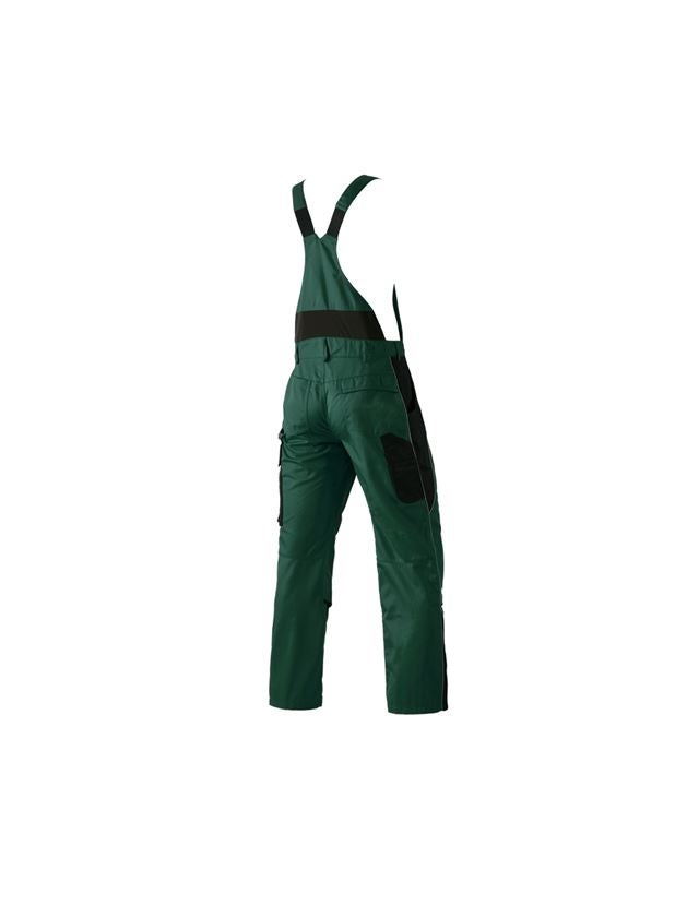 Pantalons de travail: Salopette e.s.active + vert/noir 3