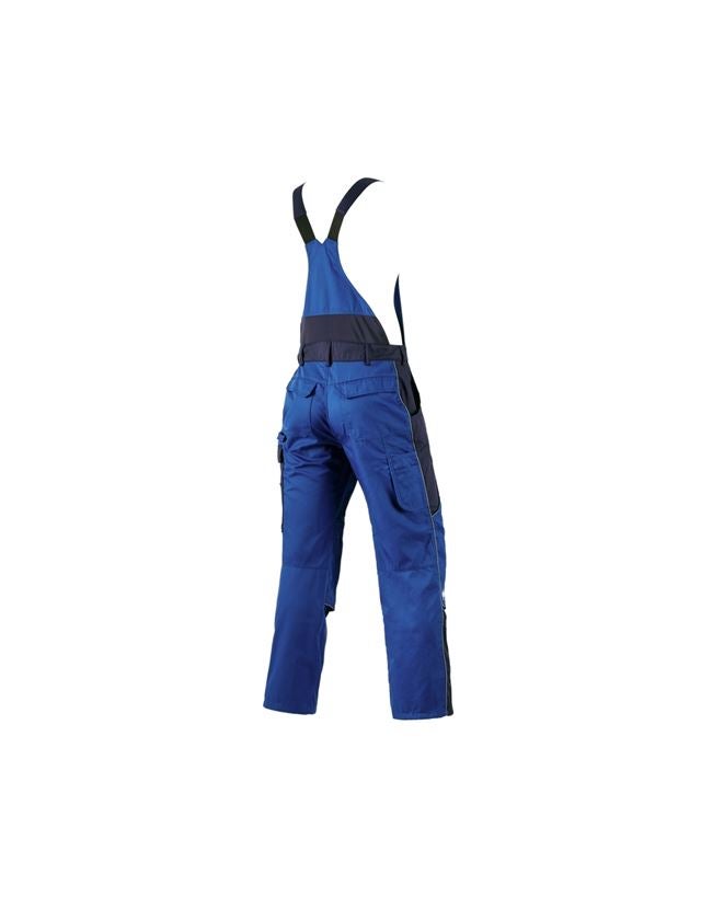 Pantalons de travail: Salopette e.s.active + bleu royal/bleu foncé 3