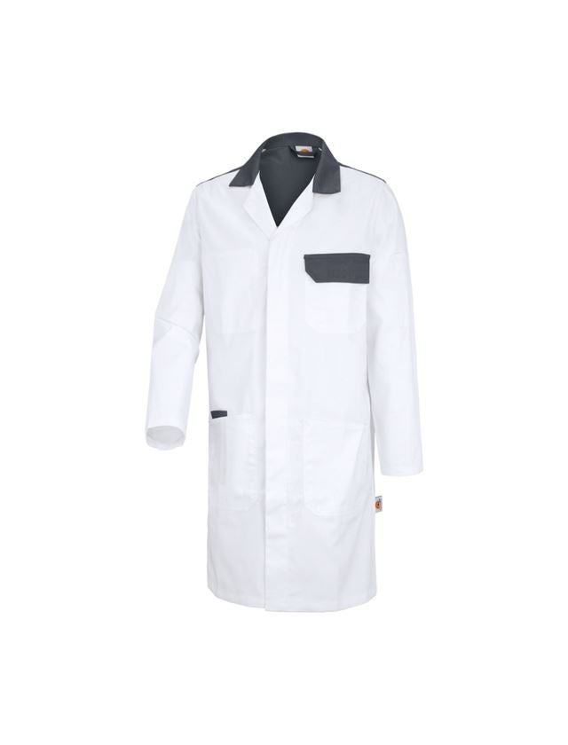Sarraus de travail | Manteaux médicaux: STONEKIT Manteau professionnel Odense + blanc/gris