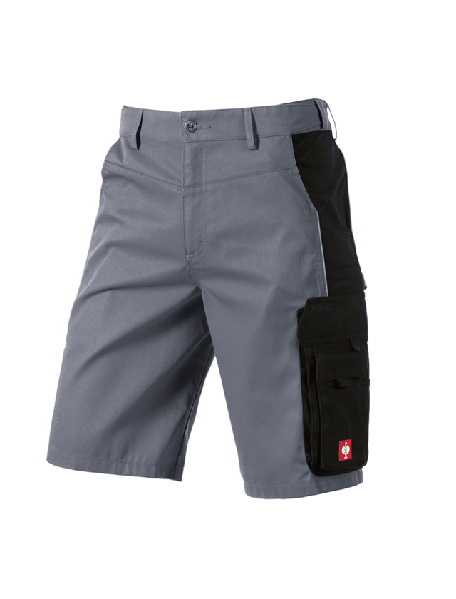 Pantalons de travail: Short e.s.active + gris/noir 2