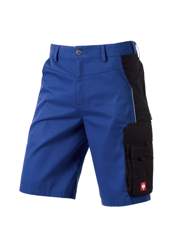 Pantalons de travail: Short e.s.active + bleu royal/noir 2