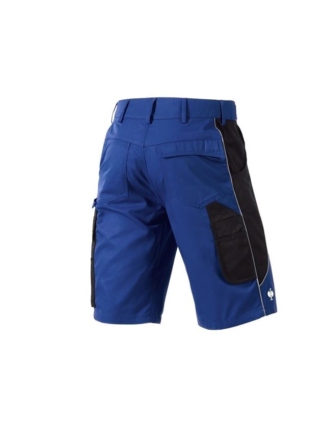 Pantalons de travail: Short e.s.active + bleu royal/noir 3