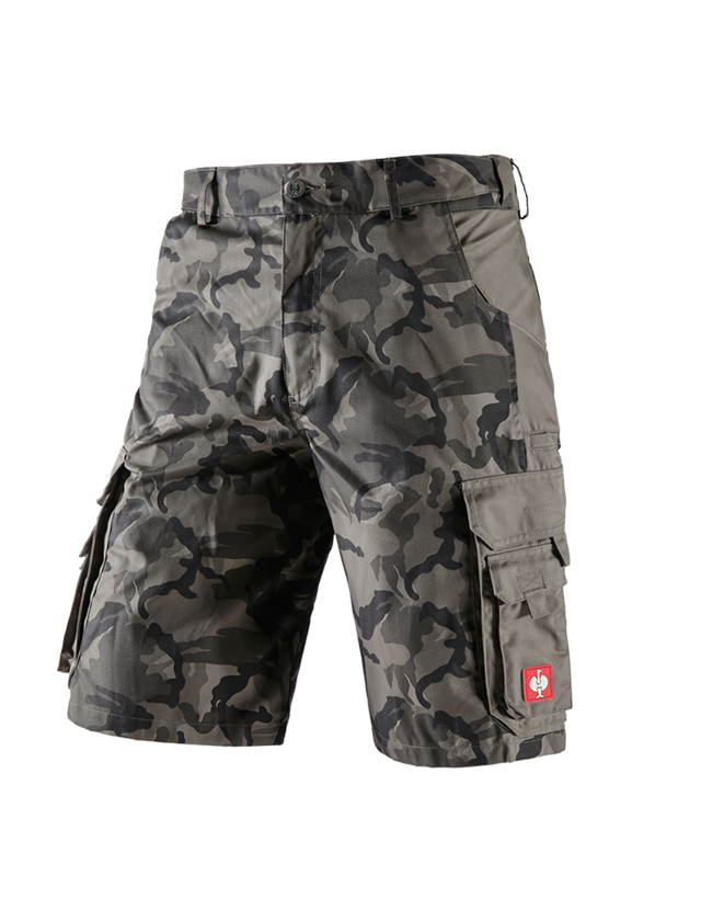 Pantalons de travail: Short e.s.camouflage + camouflage gris pierre 2