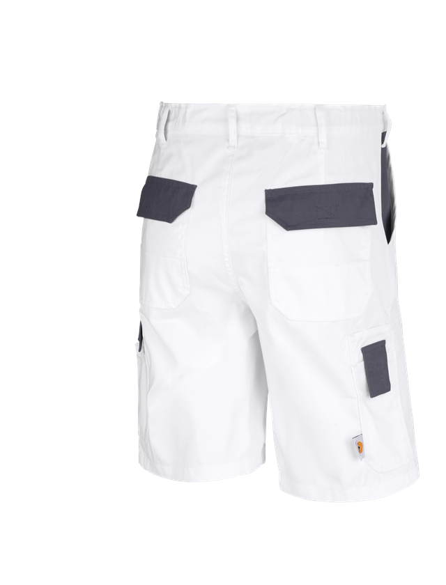 Pantalons de travail: STONEKIT Short Odense + blanc/gris 1