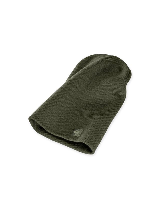 Accessoires: Bonnet tricoté e.s.motion ten + vert camouflage
