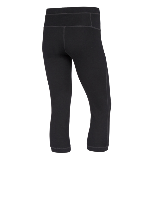 Sous-vêtements | Vêtements thermiques: e.s. Fonction-3/4 Pants basis-warm + noir 3