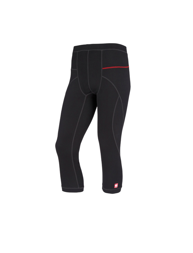 Sous-vêtements | Vêtements thermiques: e.s. Fonction-3/4 Pants basis-warm + noir 2