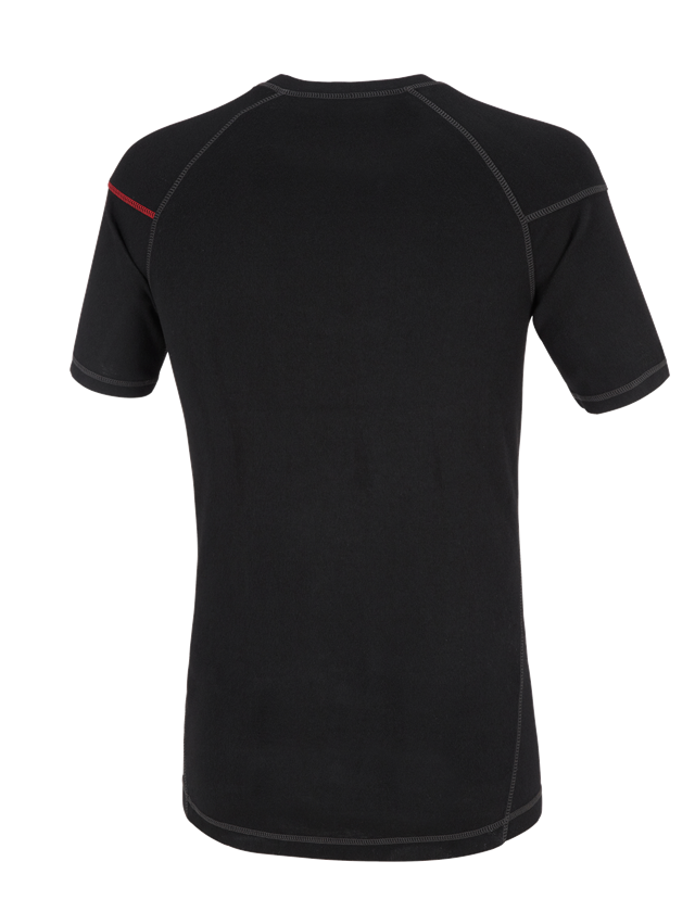 Sous-vêtements | Vêtements thermiques: e.s. T-shirt-fonctionnel basis-warm + noir 3