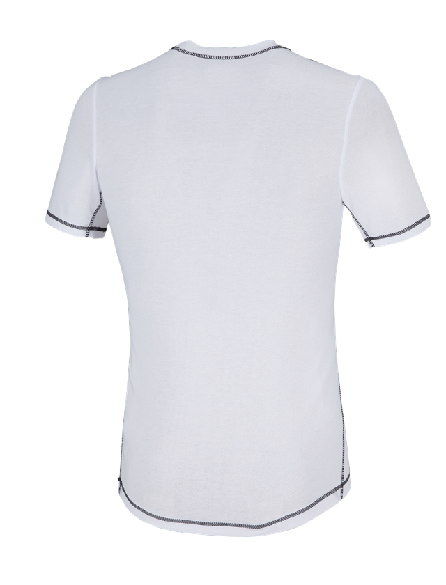 Unterwäsche | Thermokleidung: e.s. Funktions-T-Shirt basis-light + weiß 2
